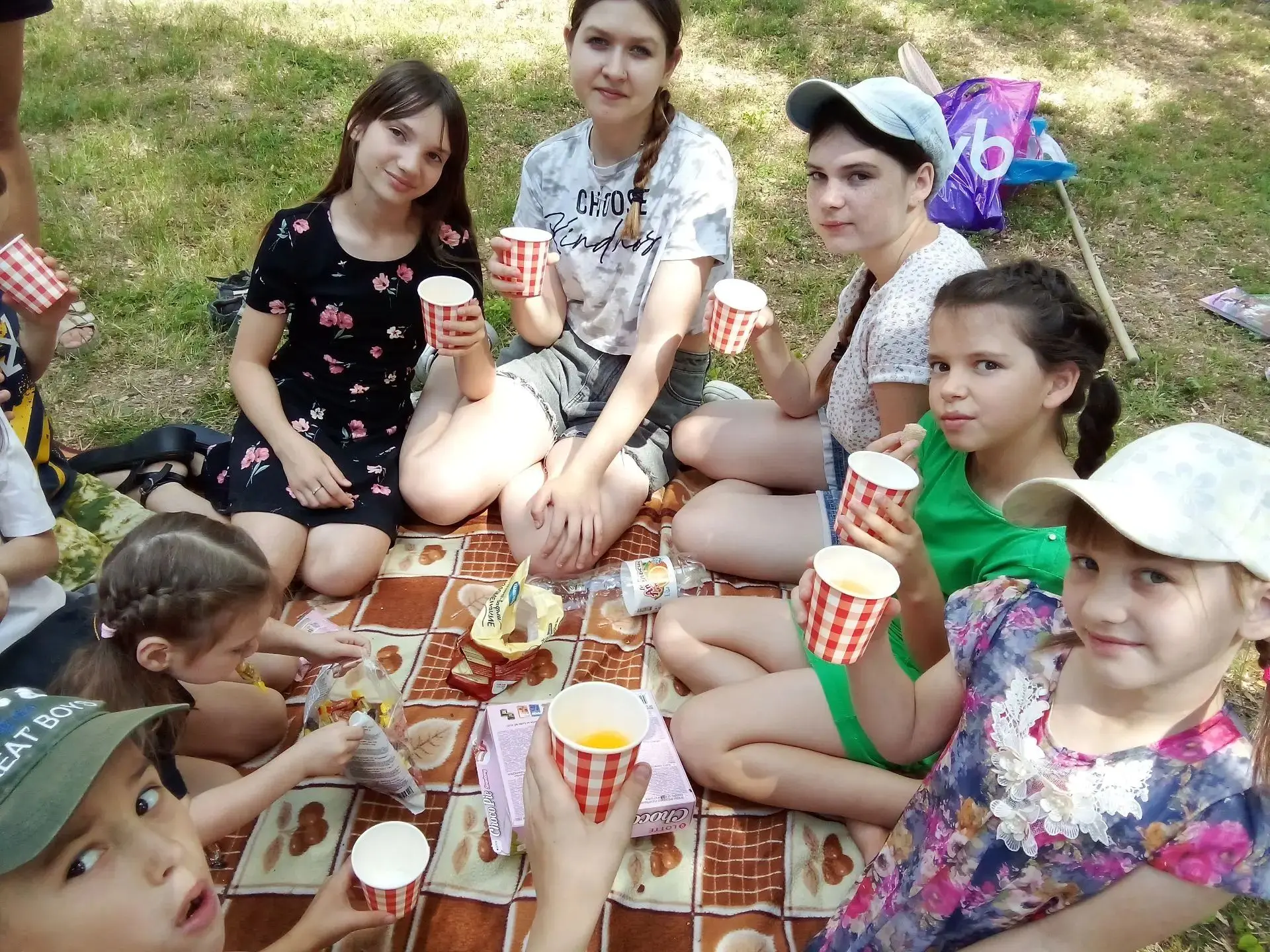 Ребята поучавствовали в "Книжном пикнике", проводимом МЦБ 📚