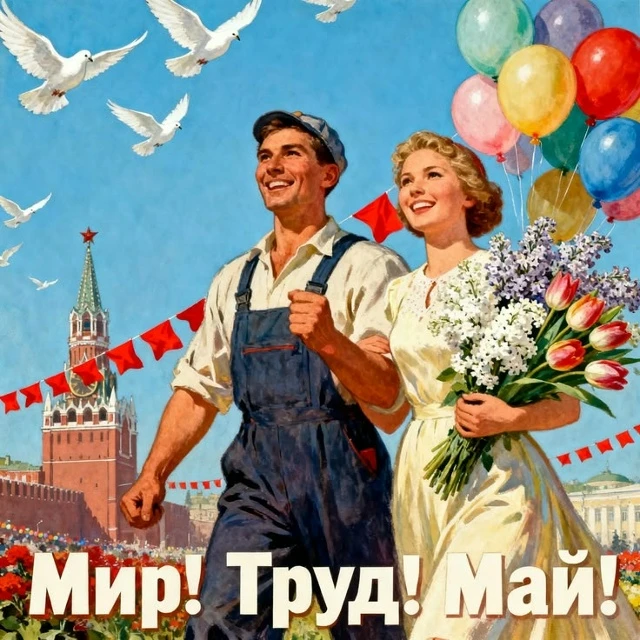 Дорогие, с 1 мая Вас!