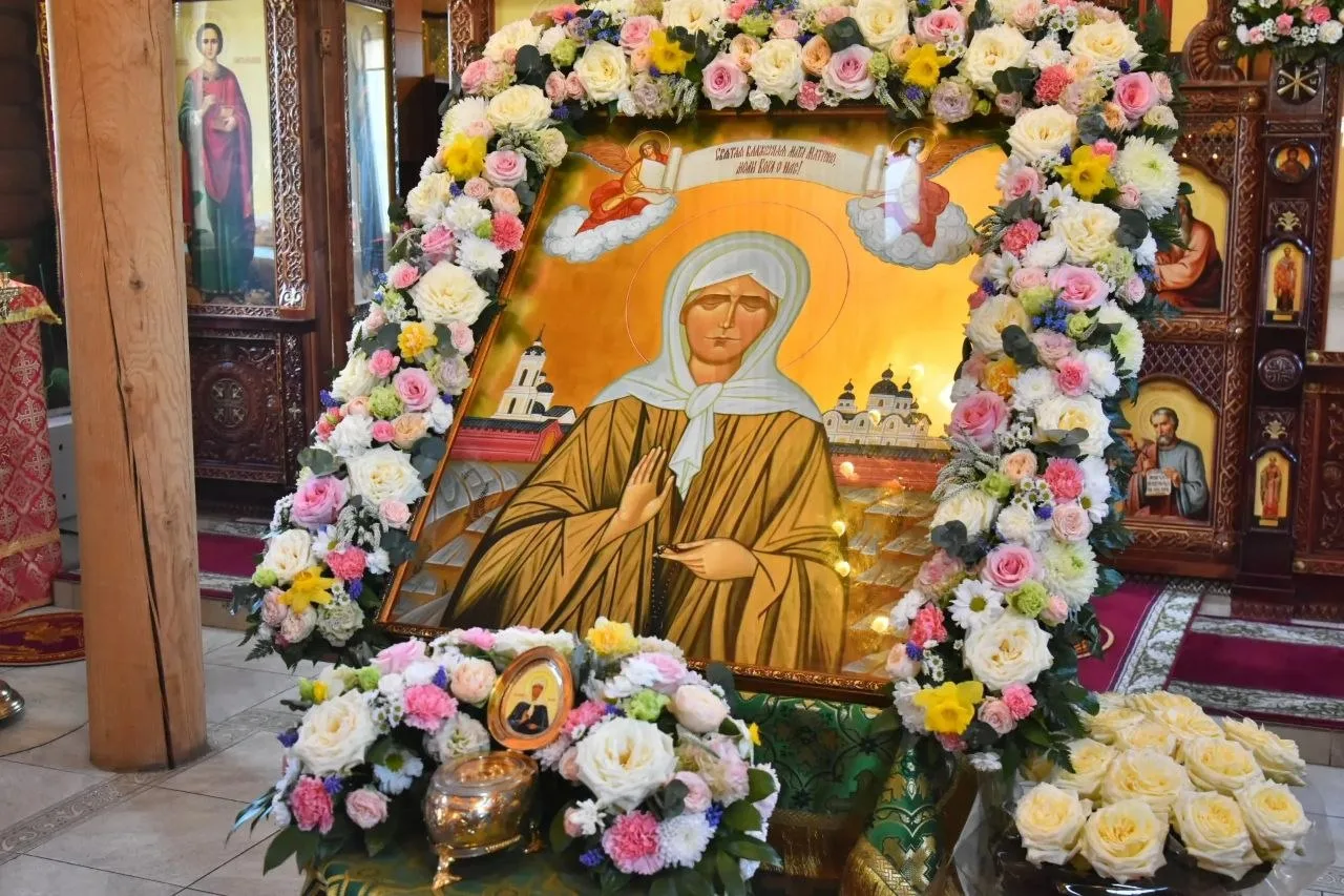 🙏 Ковчег с мощами святой Матроны прибудет завтра в Христо-Рождественский кафедральный собор Липецка 