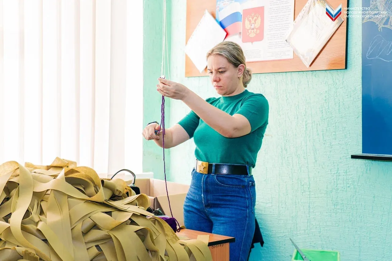 📍Добровольческие мастерские «СВОими руками»: плетение сетей