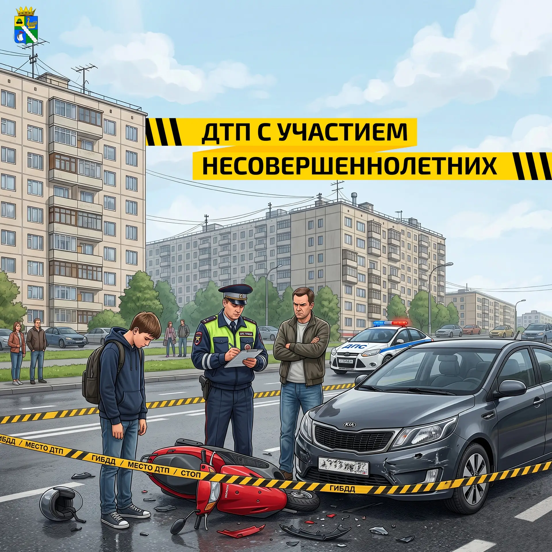 Прежде чем покупать ребёнку мопед, скутер или мотоцикл и разрешить кататься без сопрово...