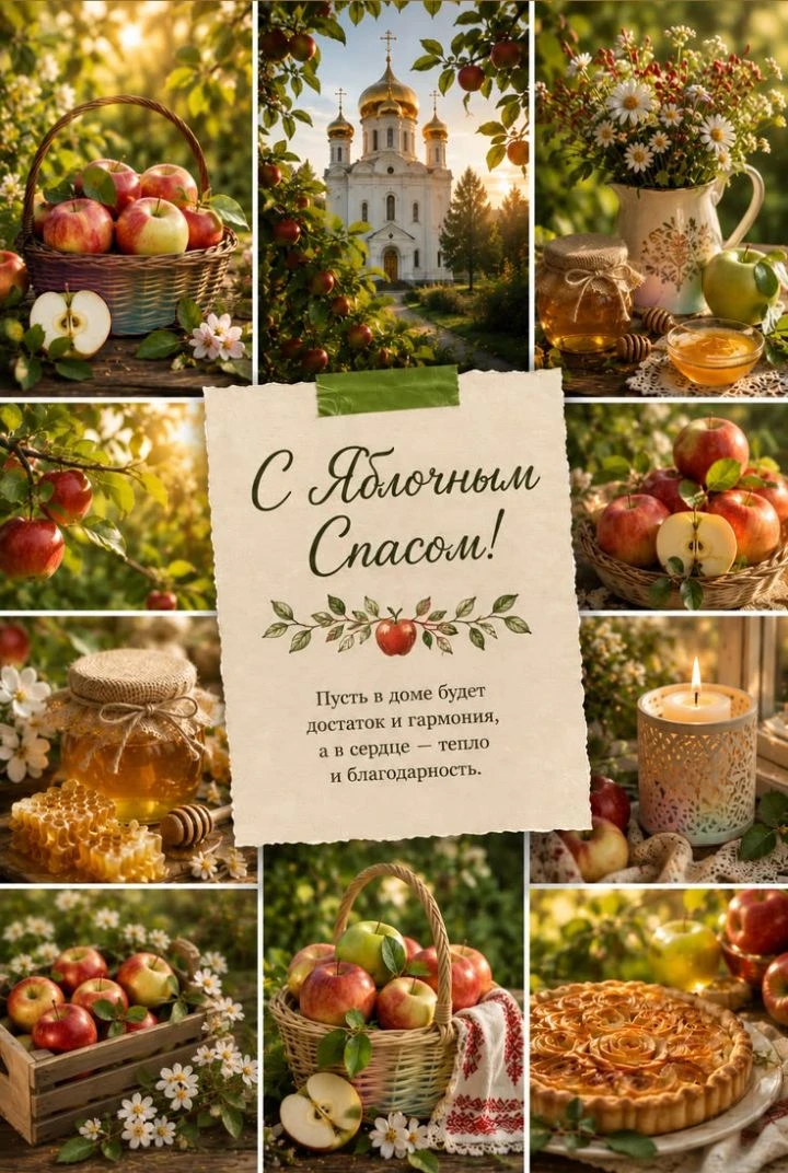 🎉 С Яблочным Спасом, дорогие читатели нашей библиотеки! 🎉