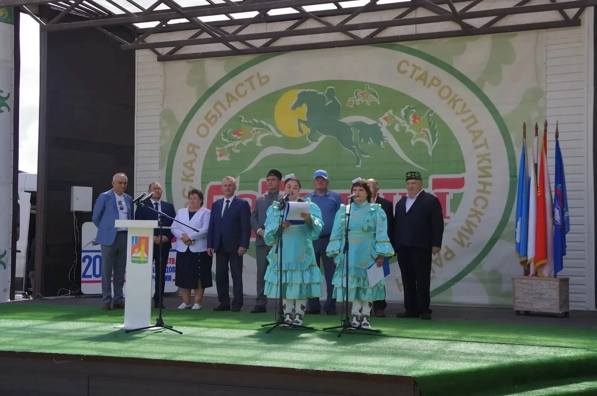 Иске Кулаткы районы Сабан туенда
