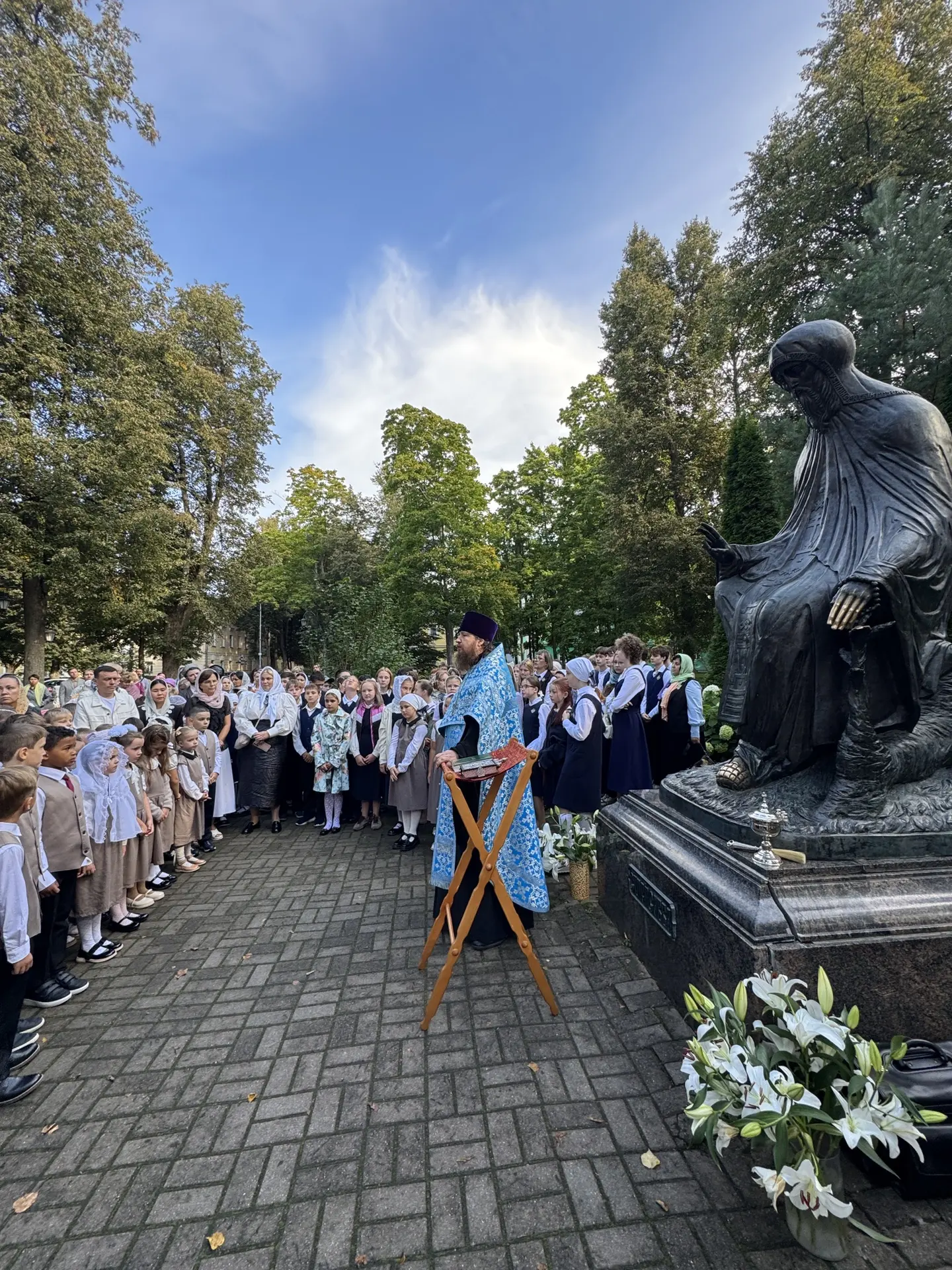 День знаний в «Православной гимназии»: 1 сентября под покровом преподобного Саввы Сторо...