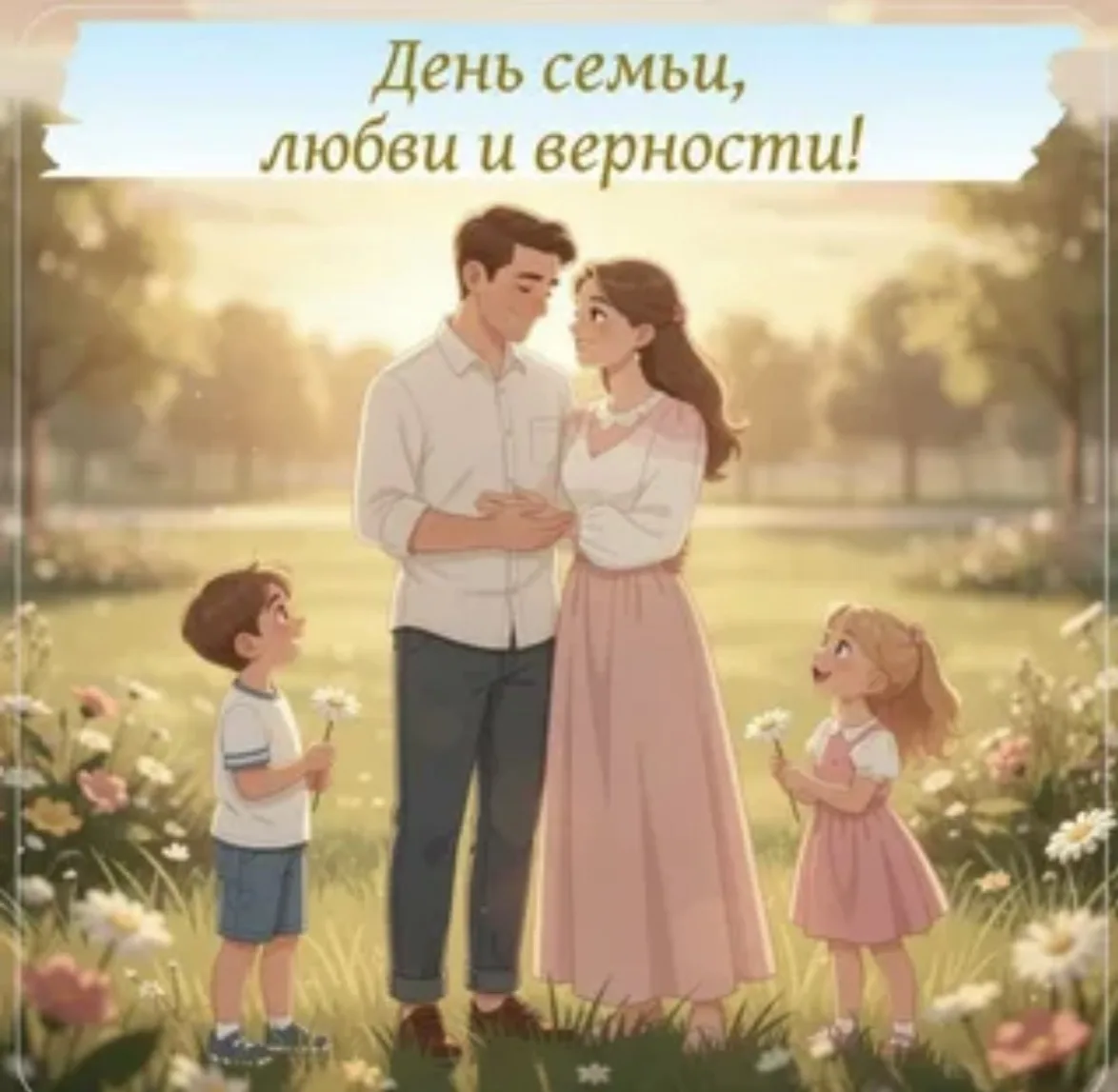 🌼 День семьи, любви и верности в нашей младшей группе! 🌼

Сегодня мы говорили о самом главном — о 
