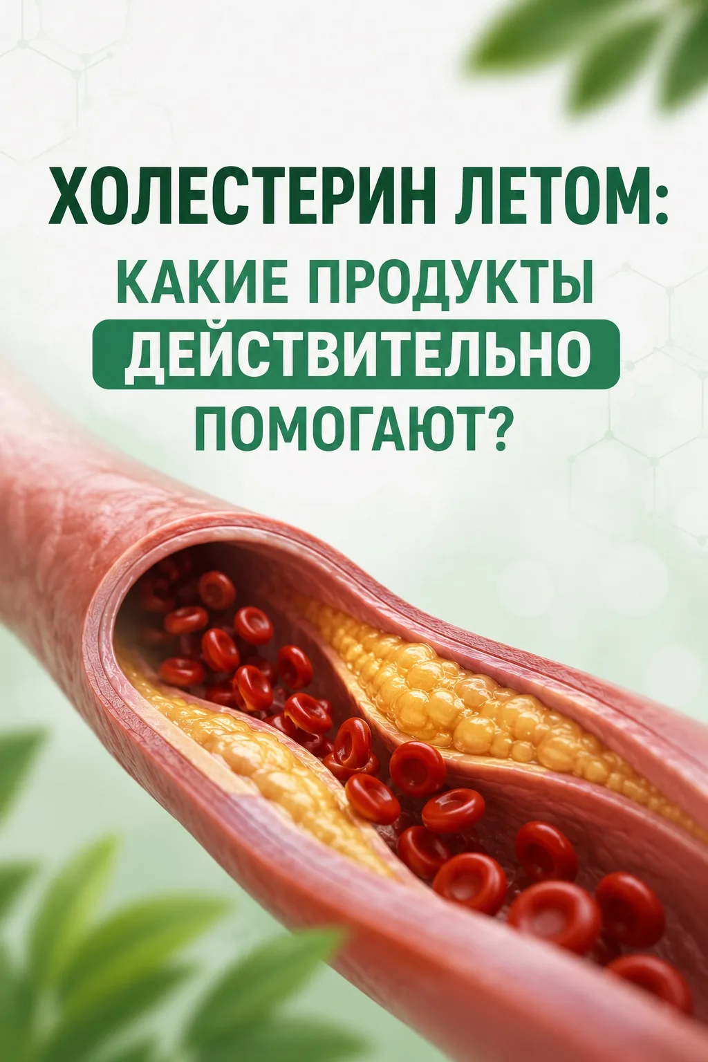 🫀 Здоровье сосудов начинается с ежедневных привычек.