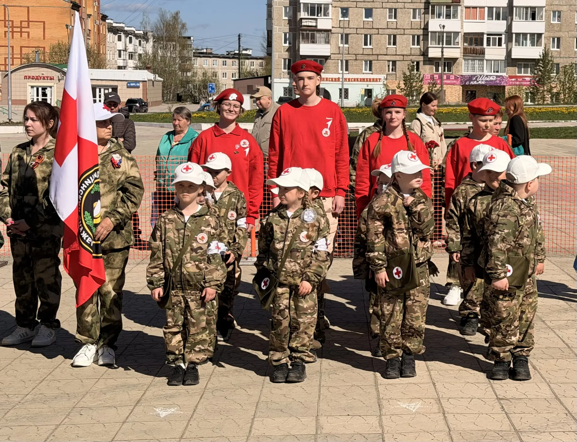 🇷🇺Юнармейцы отряда «Братишка» — участники Парада Победы дошкольных войск!   7 мая на городской площа