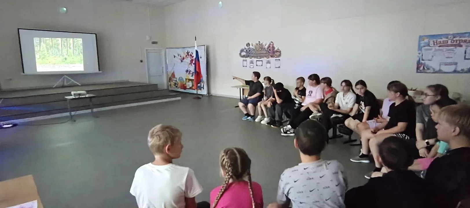 Сегодня в лагере прошел день под названием «День Туризма».