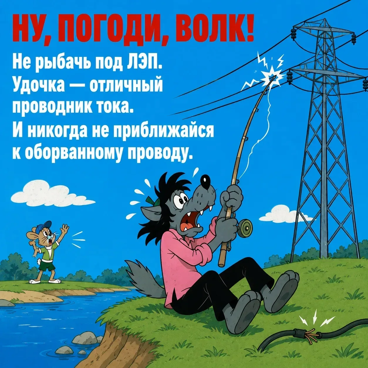 ⚡️ Каникулы — время радости, а не правил безопасности? Увы, электричество не играет в «...