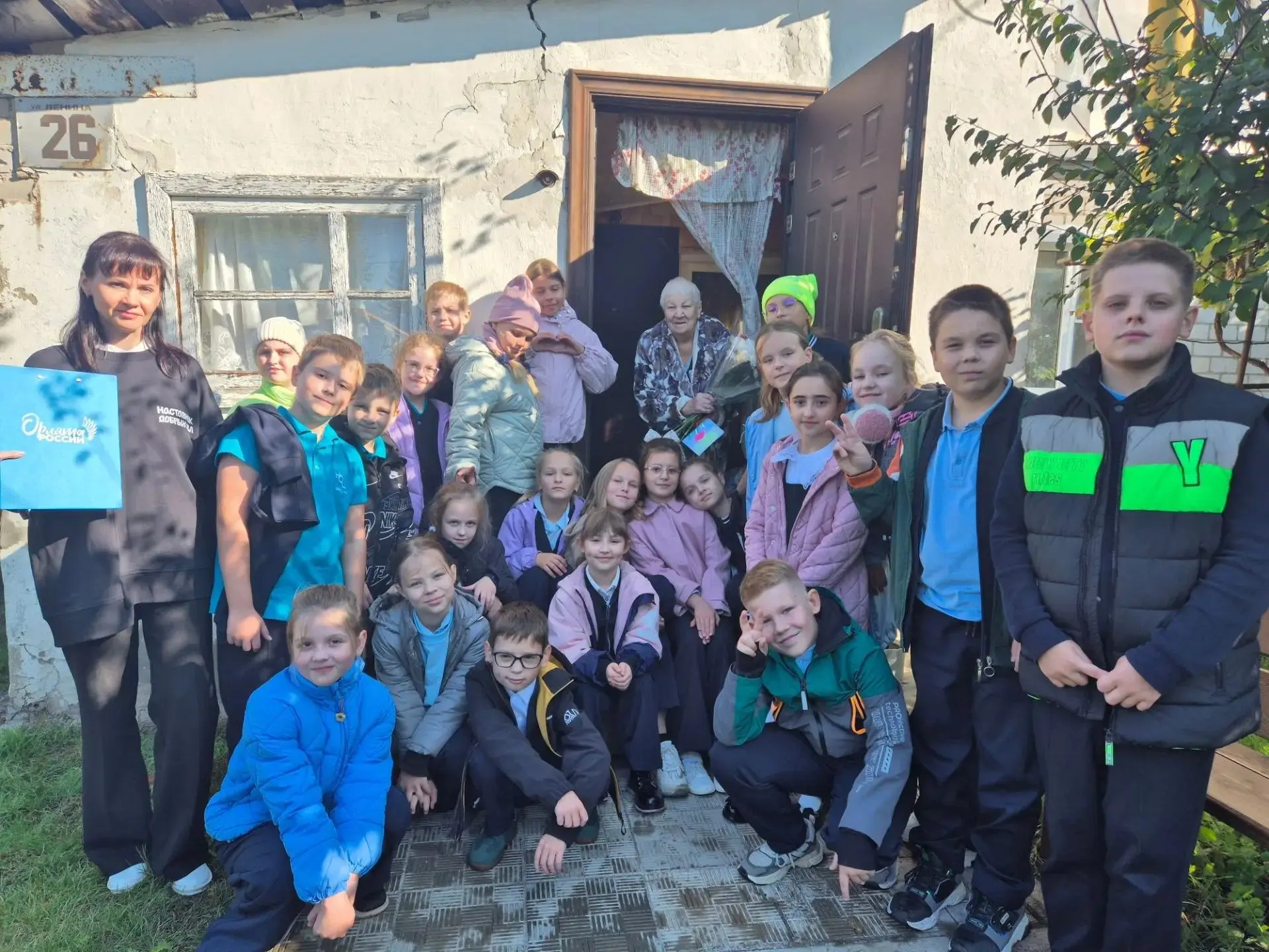 "Тепло сердец": 3 «Г» класс в гостях у ветерана🧡