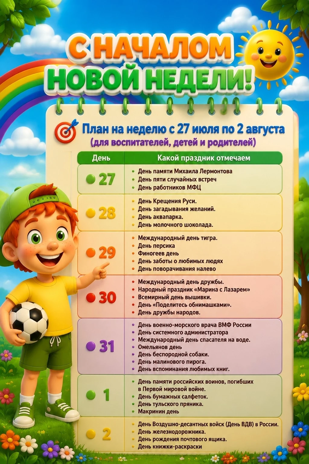 С добрым утром !

Как быстро бежит время, на мой взгляд особенно быстро оно бежит летом.

И, видимо,