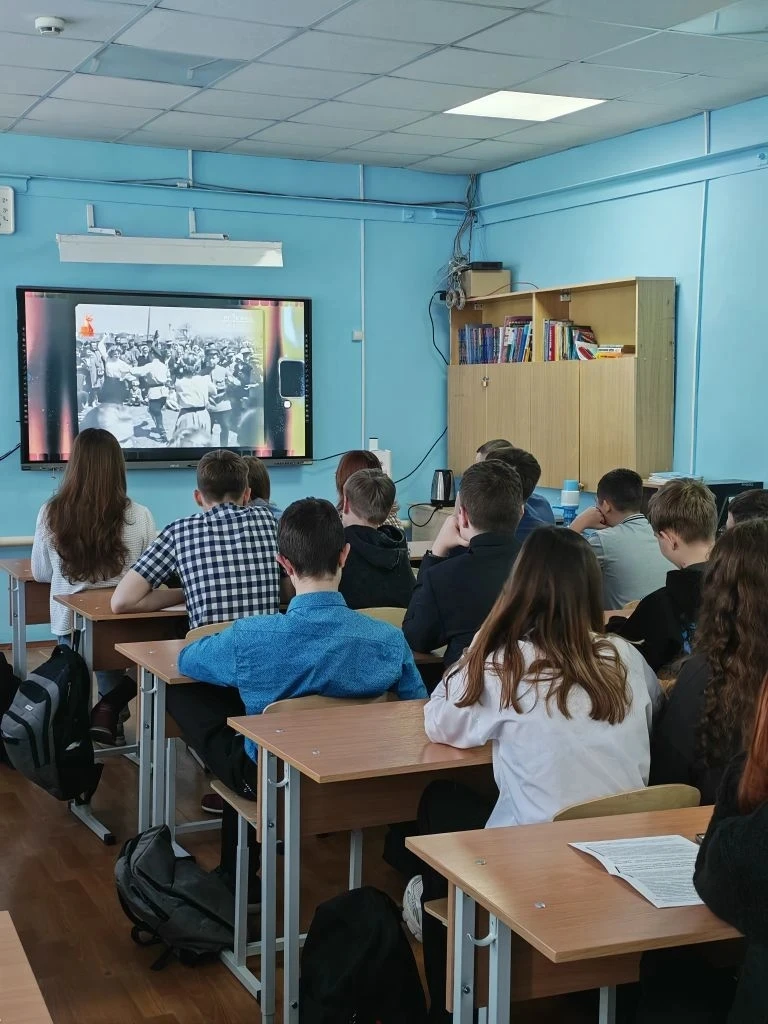 🔊«Разговоры о важном»  ✅4 мая в школе №11 прошли традиционные «Разговоры о важном». Тема урока: «Пес