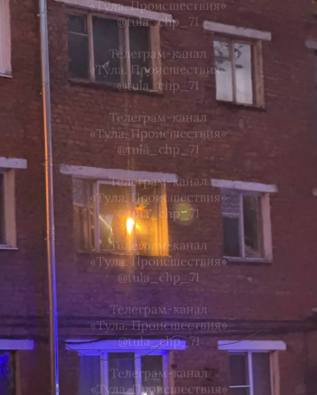 Пожар на Баженова 33А.