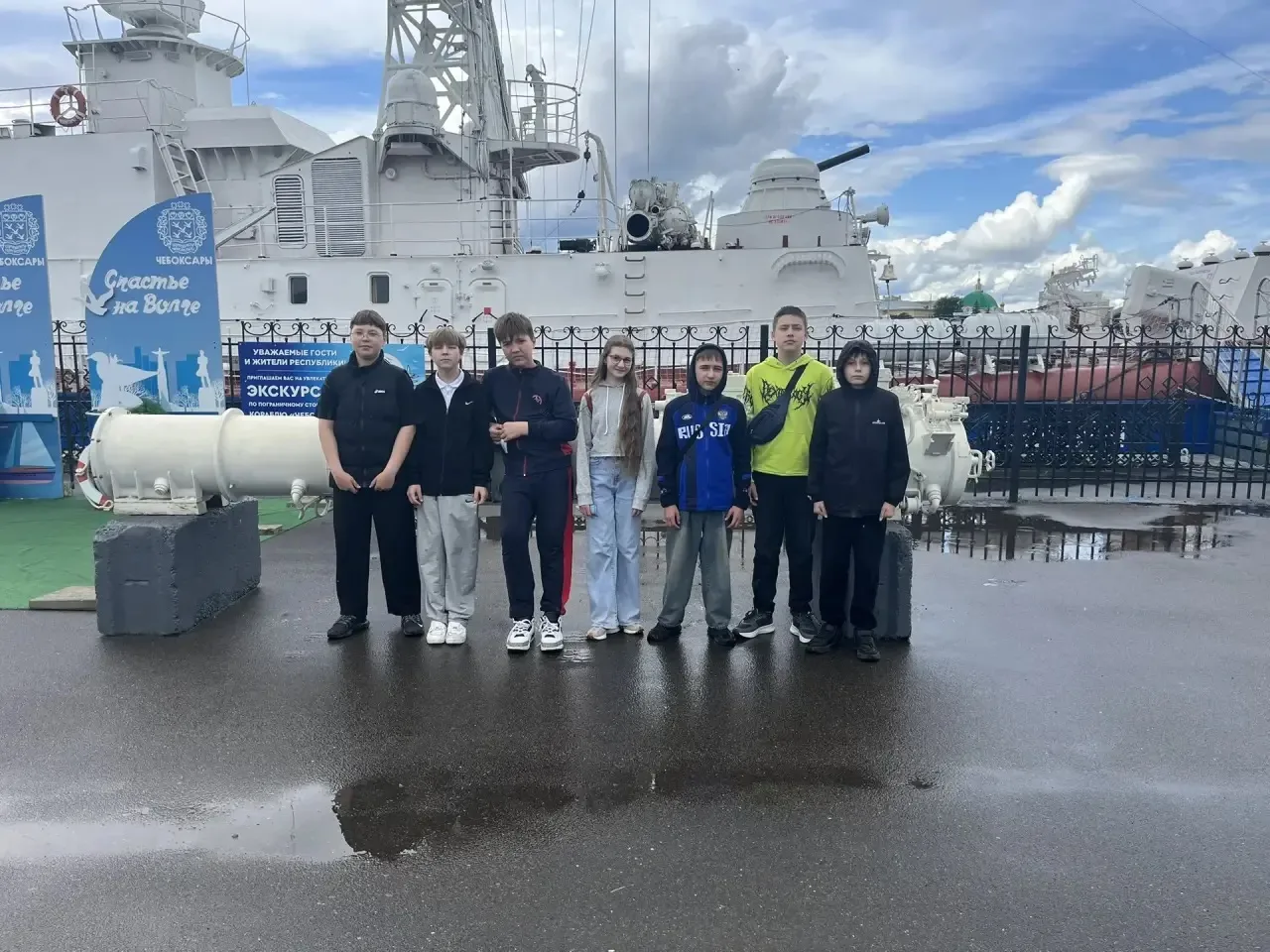 🌊 Вчера, 26 мая ученики 6Г, 5Г, 5В и 5Д класса совершили настоящее маленькое приключение — побывали 