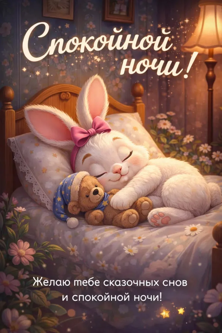 Спокойной ночи 🌜

Пусть ночь наполнит вас спокойствием, душевным теплом и уверенностью, что всё обя