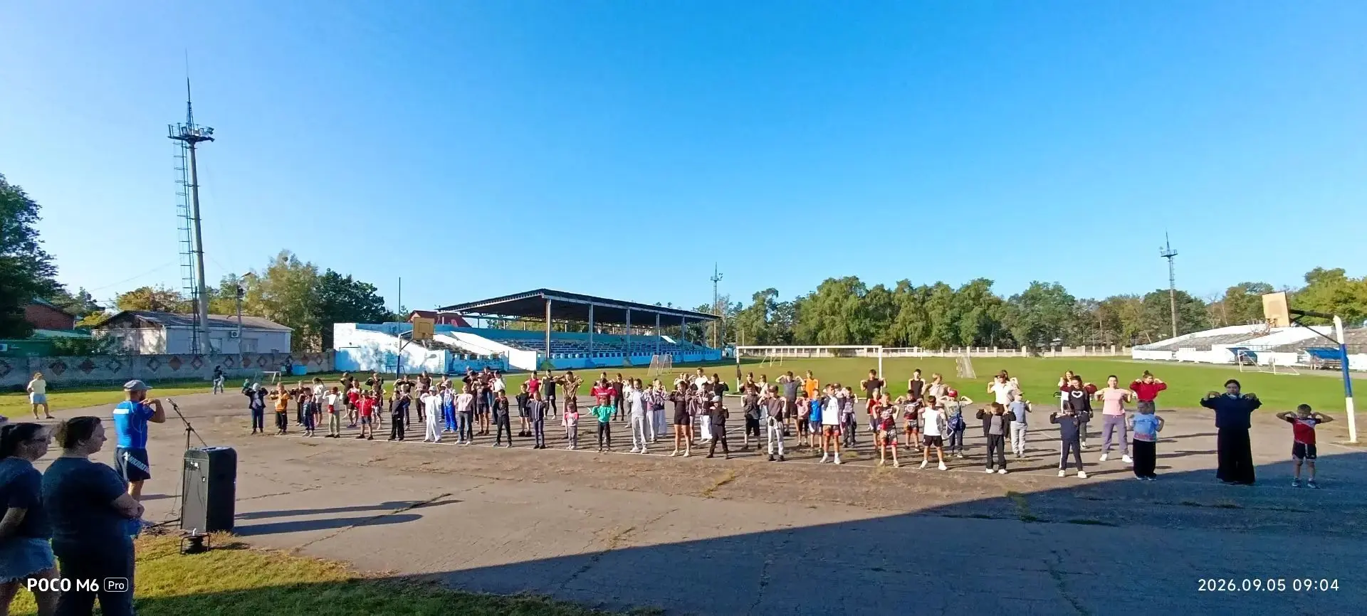 🏃‍♂️💪 Спортивное утро в Дальнереченске: на городском стадионе прошла очередная «Суббо...