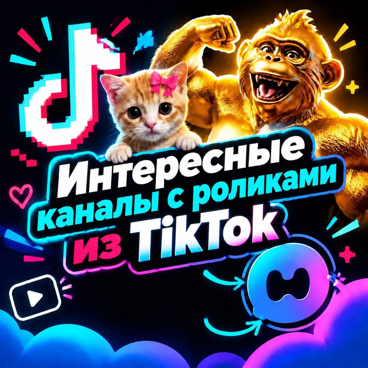 Все видео из Тикток теперь в MAX!
