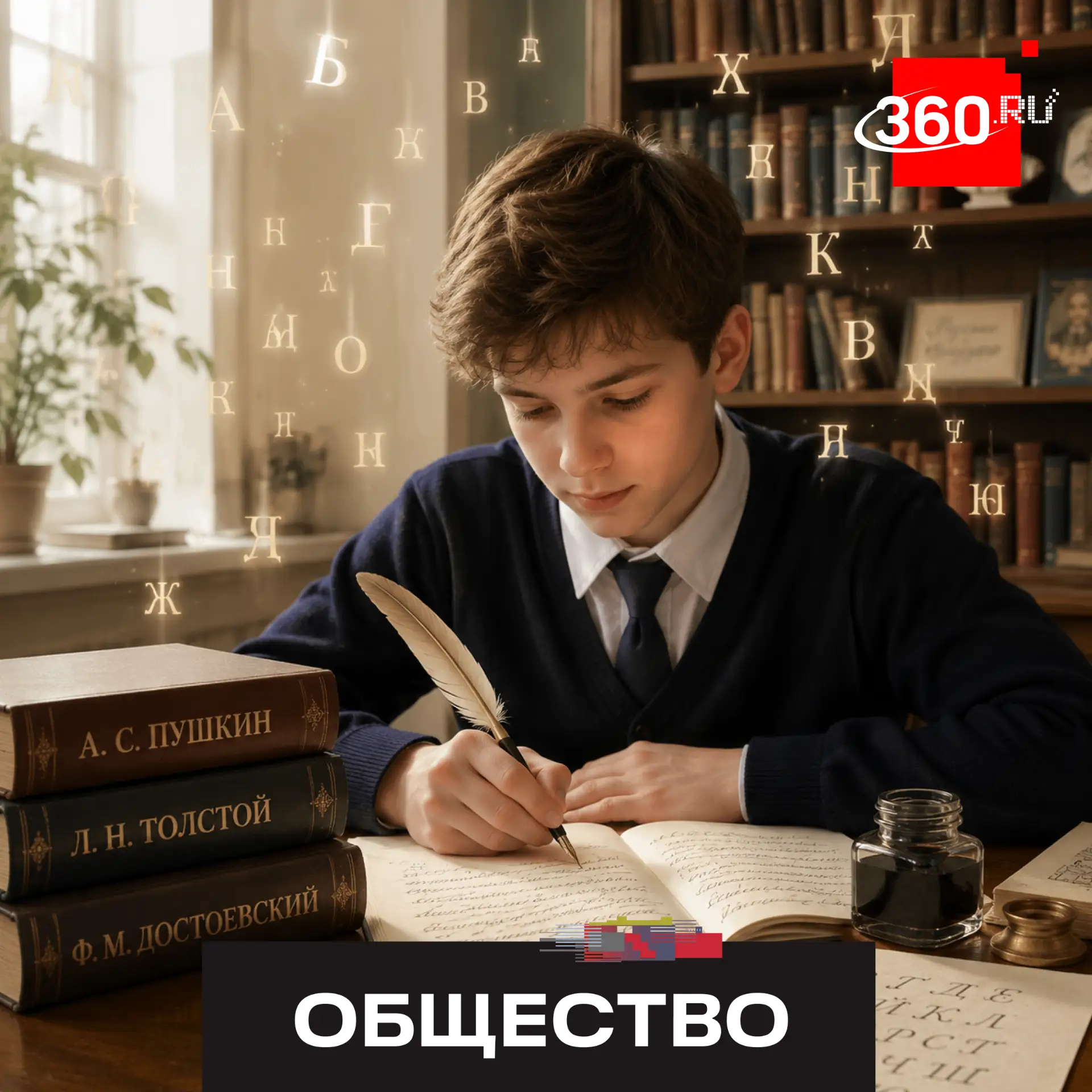 Школьников приглашают на конкурс «Сокровища русского языка».