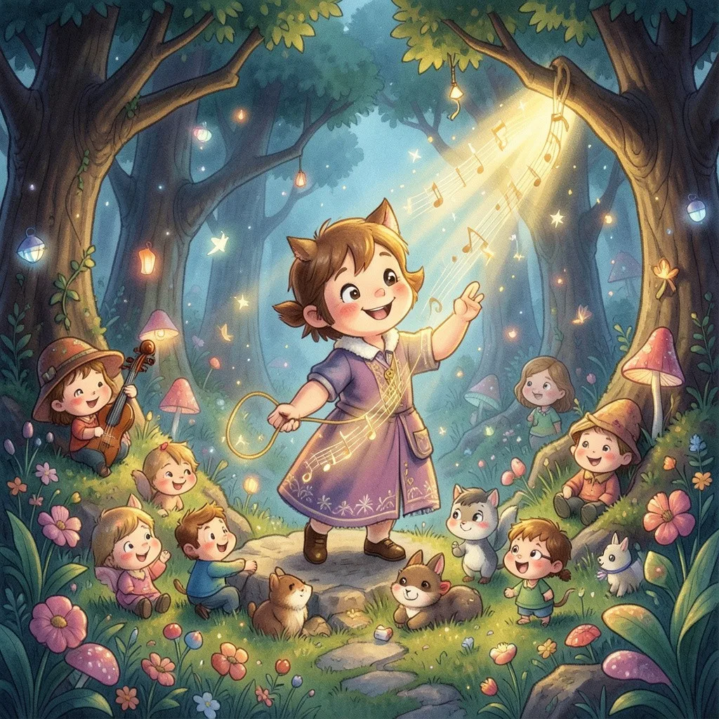 🌟 Лучик и Потерянная Мелодия