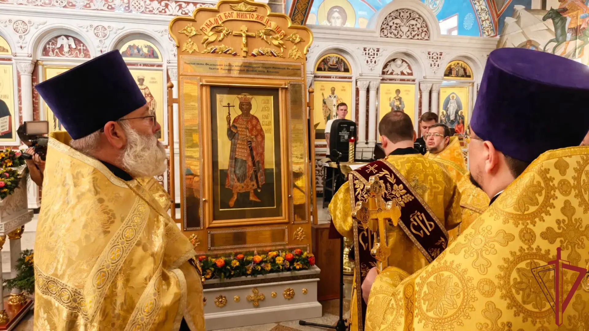 В День Крещения Руси в Князь-Владимирском храме – Главном храме Росгвардии состоялся праздничный мол