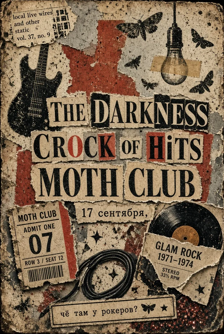 The Darkness устроили сюрприз: интимный «Crock Of Hits» в лондонском Moth Club уже 17 с...
