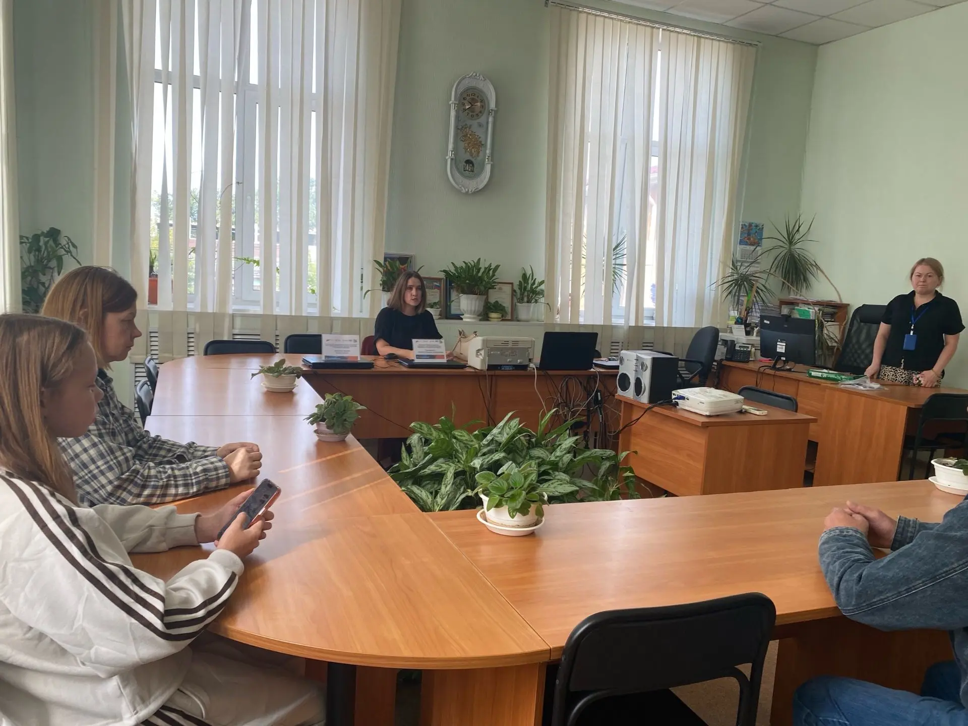 19.08.2026 г. в ГКУ "Алапаевский ЦЗ" состоялся приём Руководителя клиентской службы Упр...
