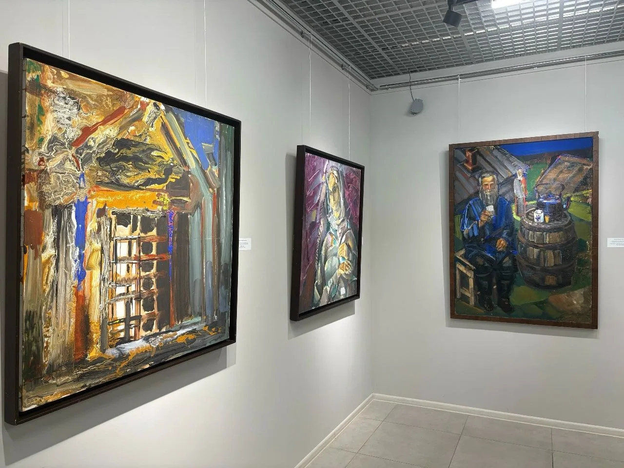 Персональная выставка «Дорога домой» народного художника России Виктора Калинина, приур...