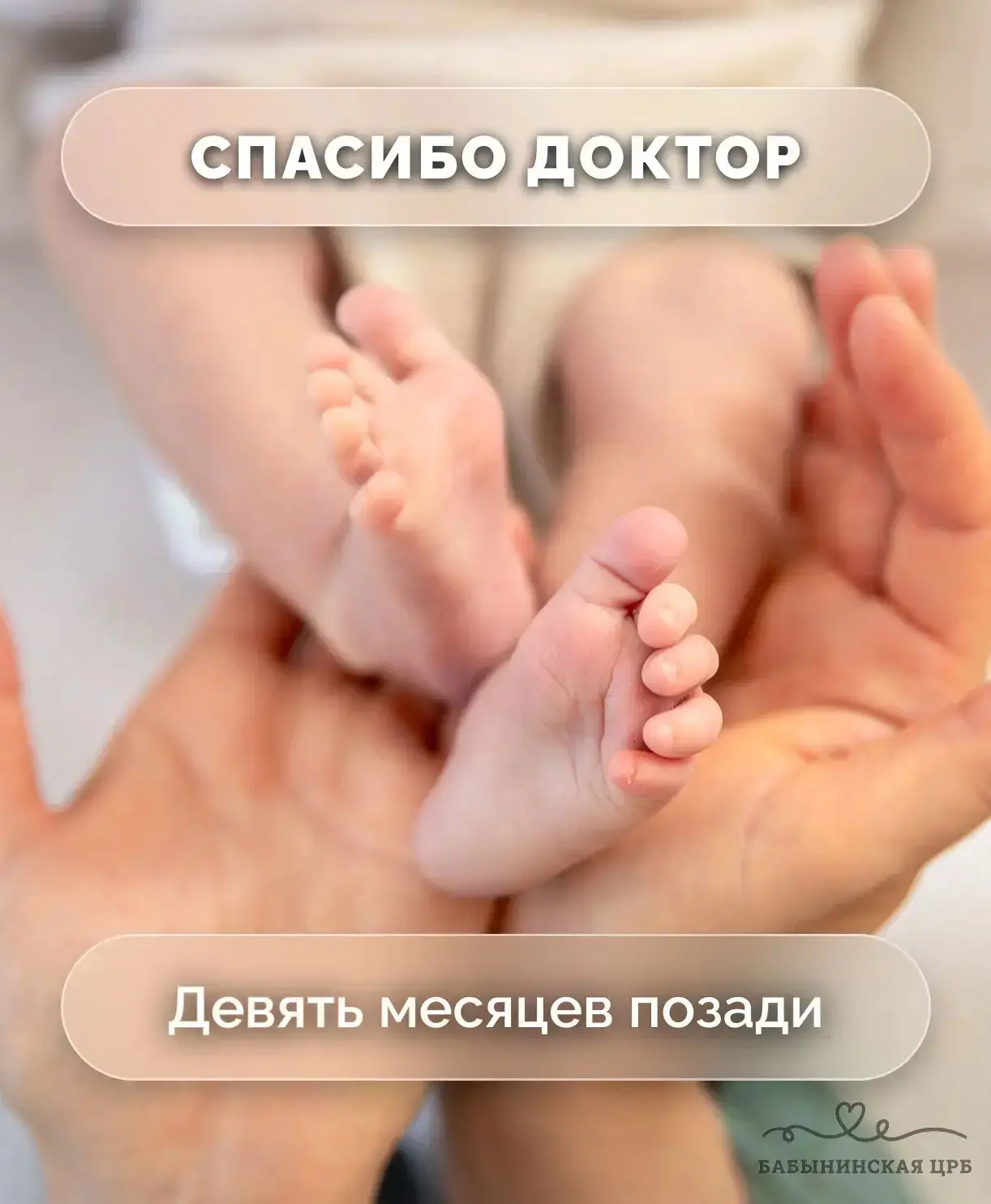 Девять месяцев. От двух полосок до первого крика. Всё это время рядом был врач акушер-г...