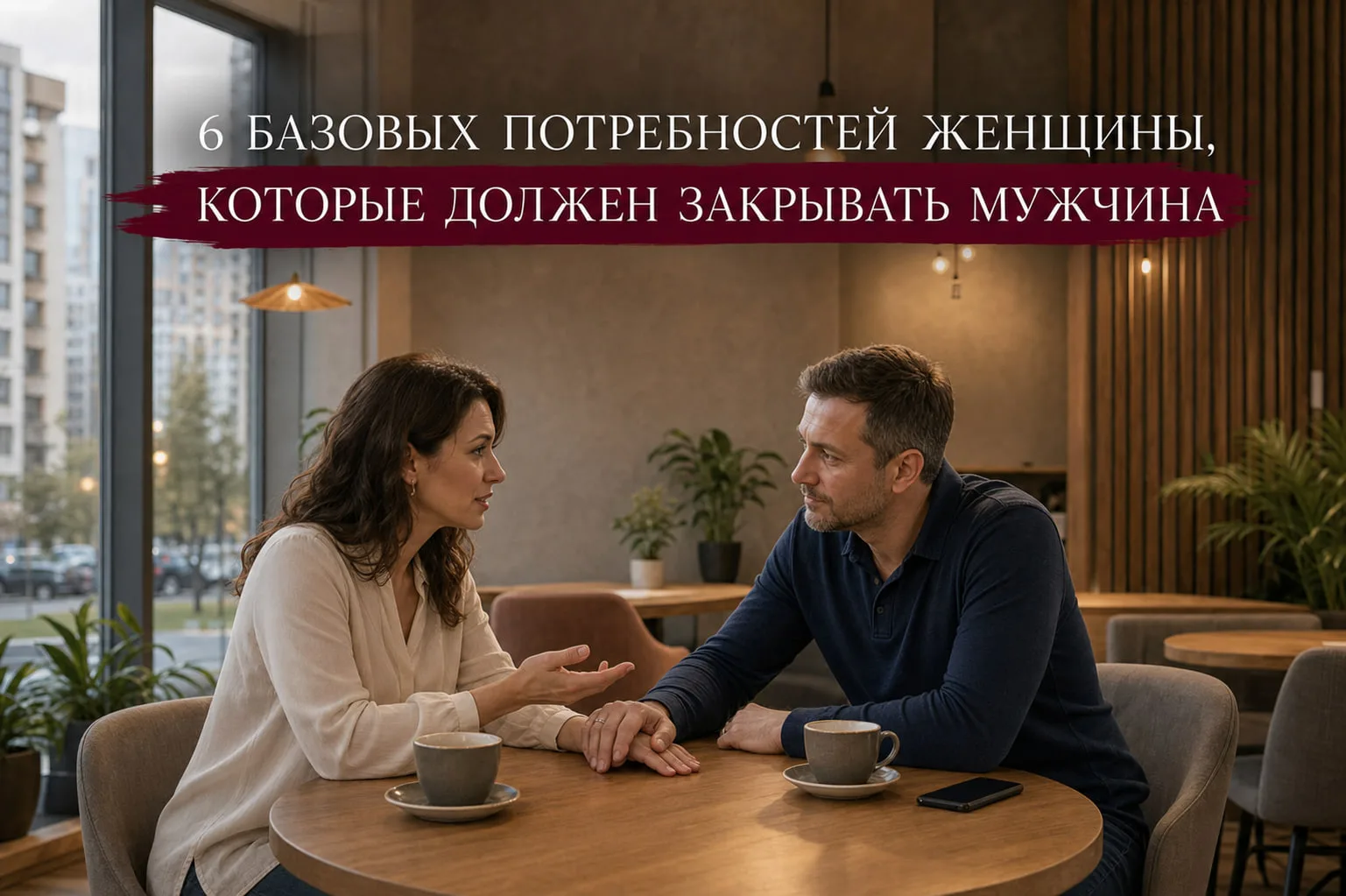 6 БАЗОВЫХ потребностей женщины, которые должен закрывать мужчина