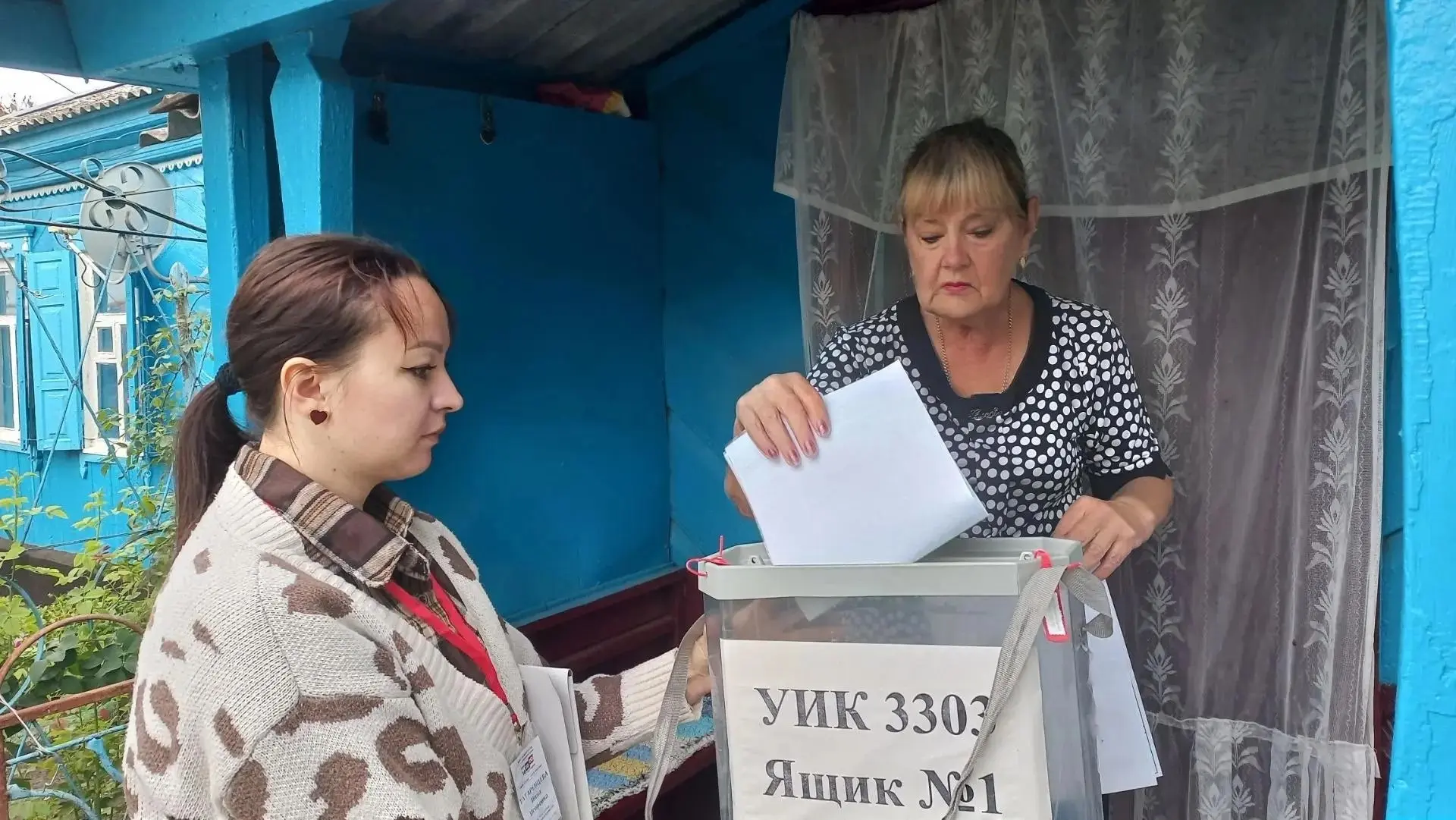 🏠🗳️В районе организовано голосование на дому