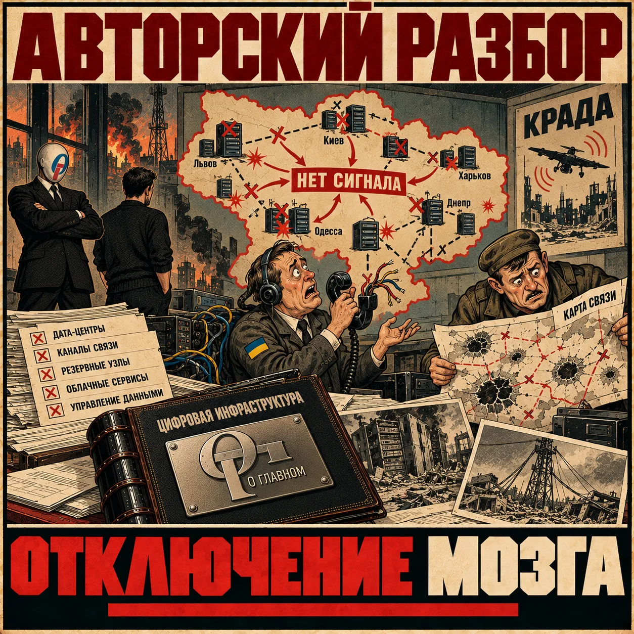 ⚔️ Отключение «мозга» ВСУ
