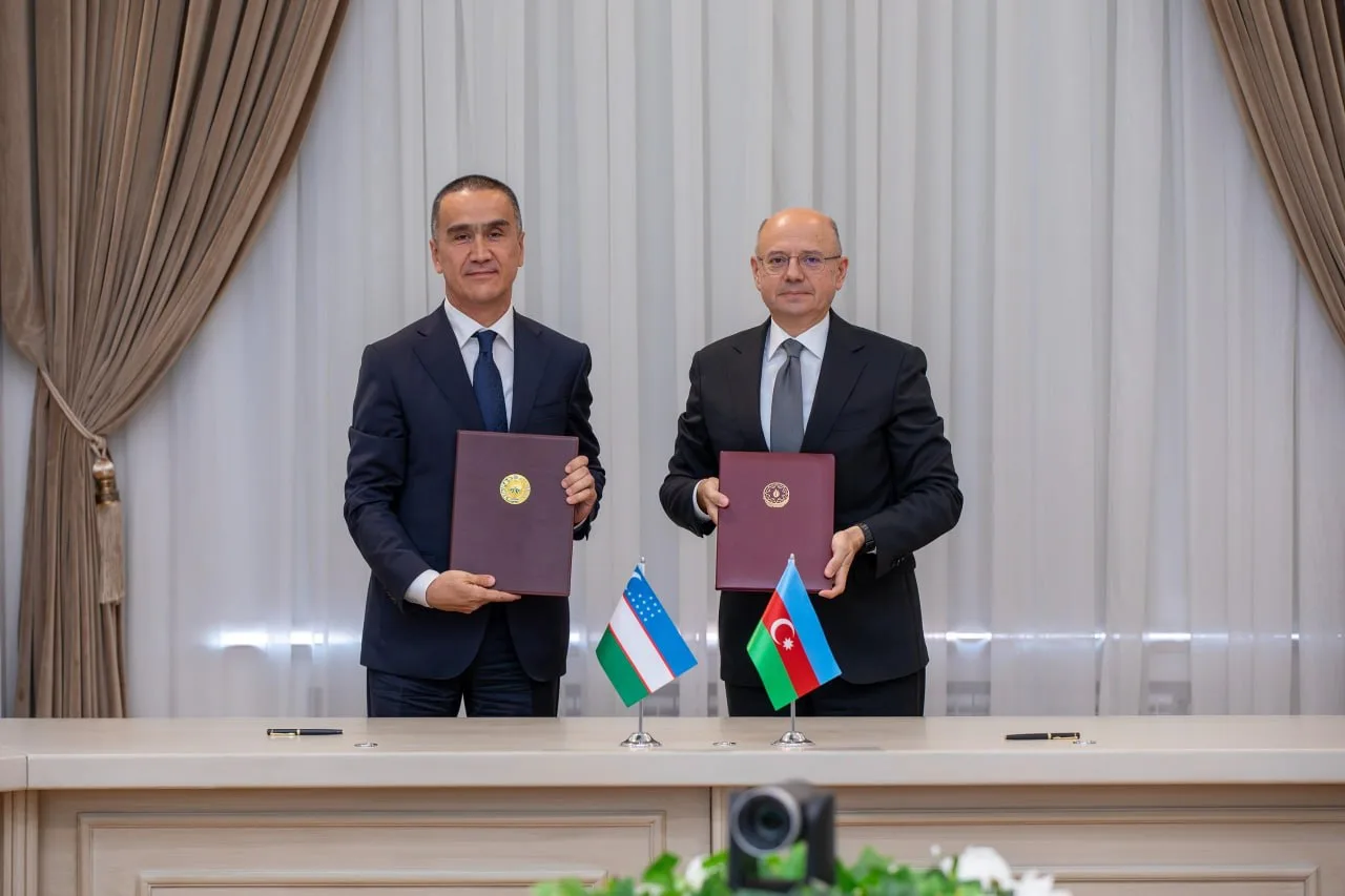 🇺🇿 🇦🇿 ✍️Узбекистан и Азербайджан подписали дорожную карту по расширению сотрудничес...