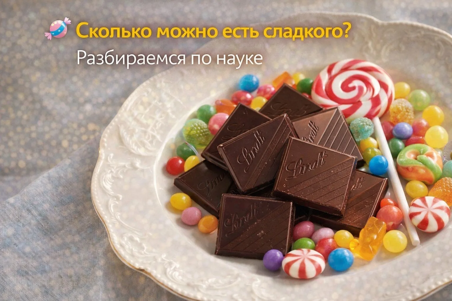 🍬 Сколько можно есть сладкого? Разбираемся по науке