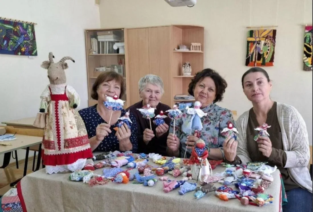🧵 В бердской «Весне» раскрыли секреты народной игрушки