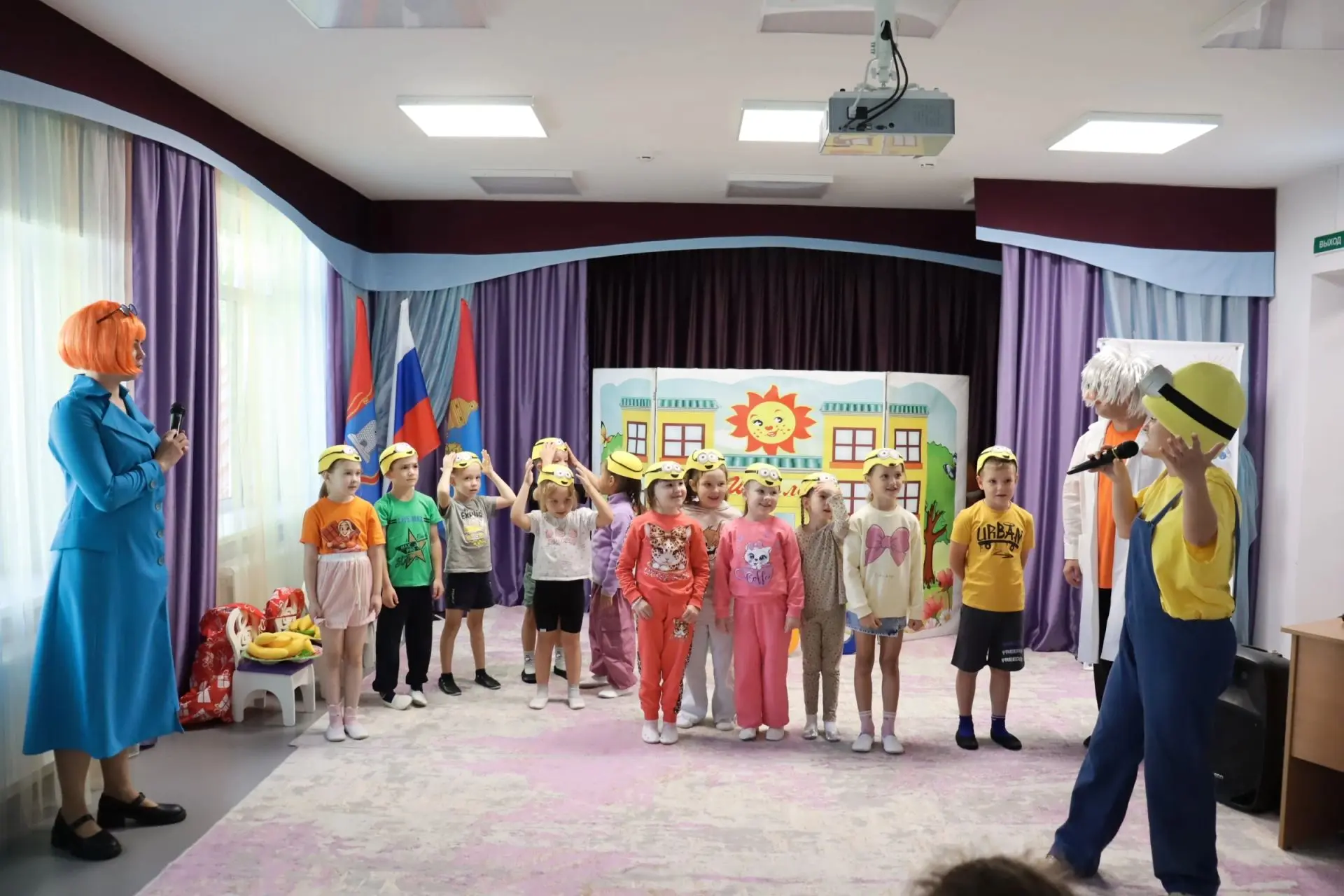 🎭3 сентября в нашей подготовительной группе «Пчёлки» побывали артисты «Тамбовконцерта»...