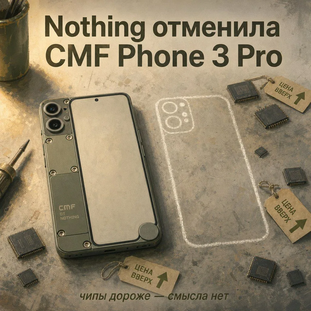 Nothing не будет выпускать дешевый CMF Phone 3 Pro

Сооснователь Nothing Акис Эвангелидис объяснил э