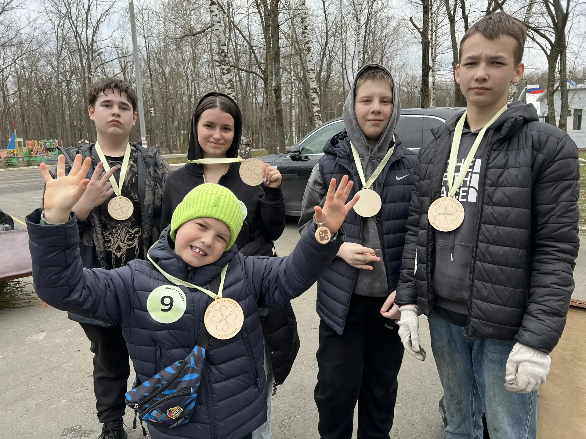 💪 Плоггинг-забег «Мы за чистоту»: наш результат!  Сегодня команда нашего лицея приняла участие в эко