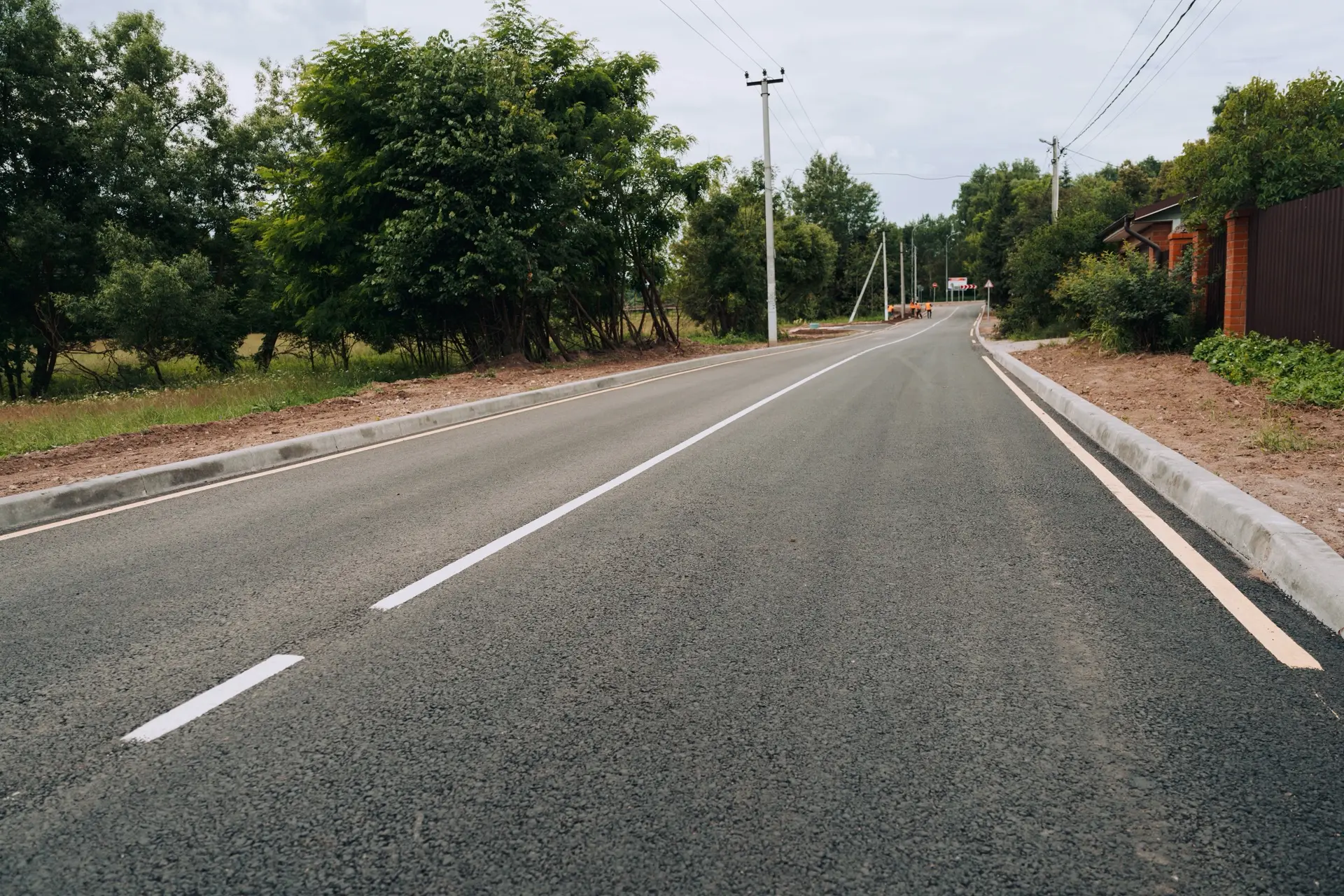 Завершаем капремонт дороги в деревне Улиткино 🛣️