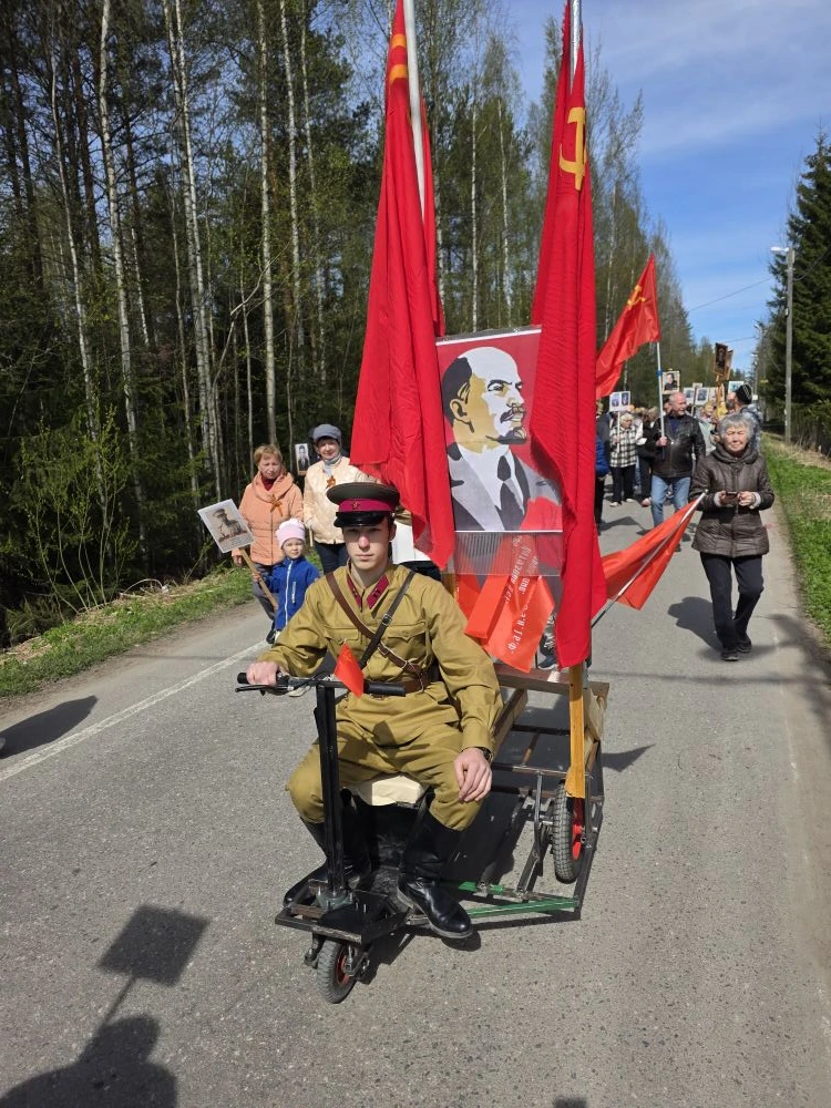 В СНТ «Антракт» состоялось праздничное мероприятие, посвящённое Дню Победы.