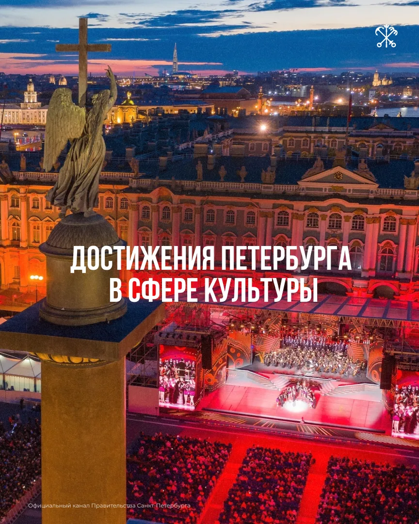 Петербург — город, где появились первые в стране музей, постоянный театр и университет....