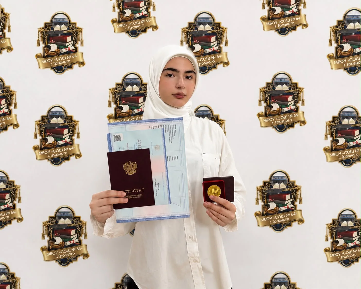 🎓 Особая гордость нашей школы — успех нашей выпускницы!

🏅 От всей души поздравляем Исаеву Закият,