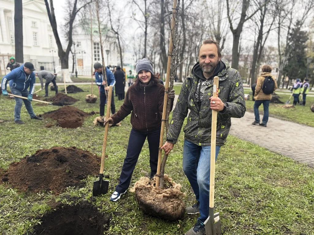 🌳 В Ленинском районе Пензы состоялась масштабная акция по озеленению — инициатива, зап...