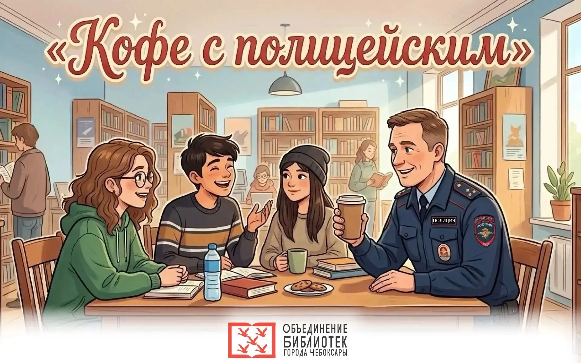 ☕️ Открытый диалог о правах и обязанностях на встрече в библиотеке