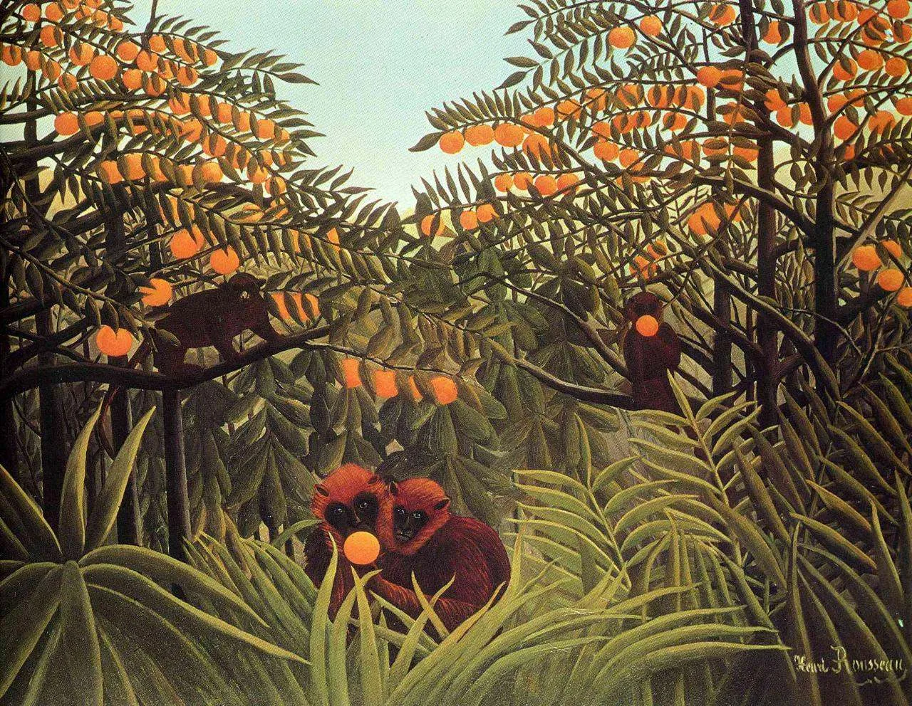Наивные животные Анри Руссо (1844−1910)