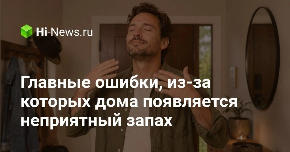 Почему в одних квартирах всегда приятно пахнет, а в других стоит тяжелый дух