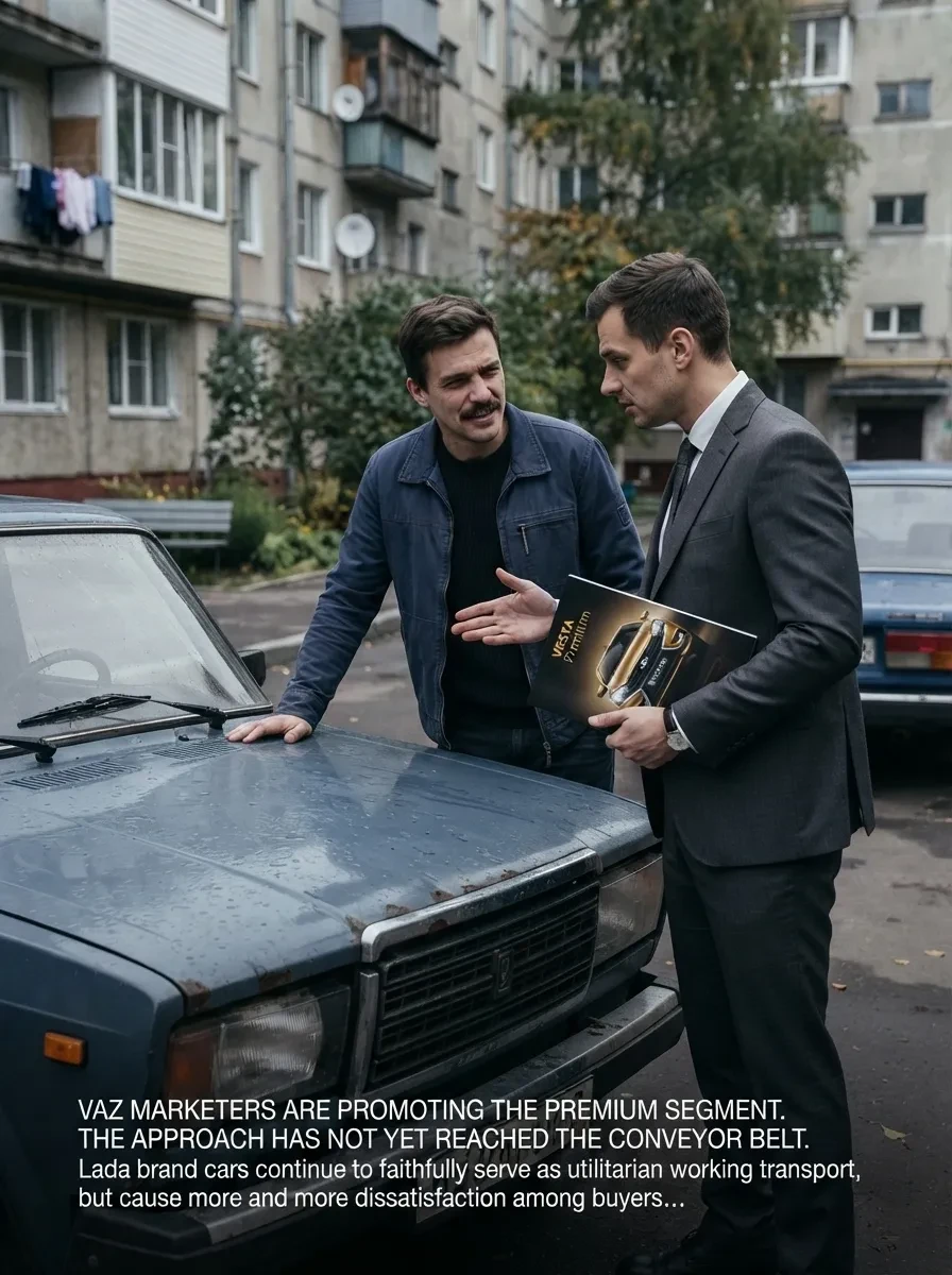 МАРКЕТОЛОГИ ВАЗА ПРОДВИГАЮТ ПРЕМИУМ СЕГМЕНТ. ДО КОНВЕЙЕРА ПОДХОД ПОКА НЕ ДОБРАЛСЯ