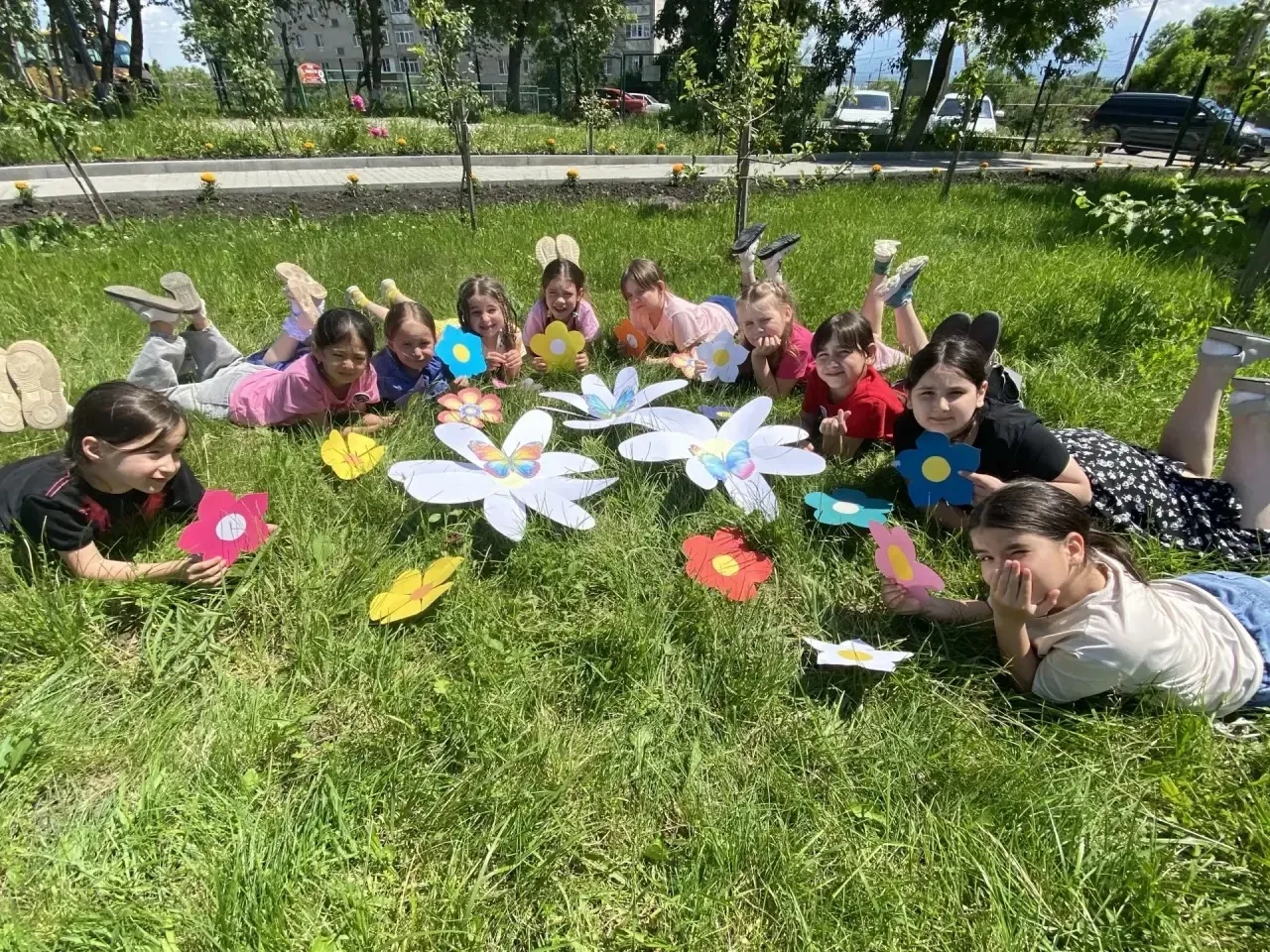 🌞 Восьмой день в пришкольных лагерях Прикубанского муниципального района. 
✨Сегодняшнее утро снова 