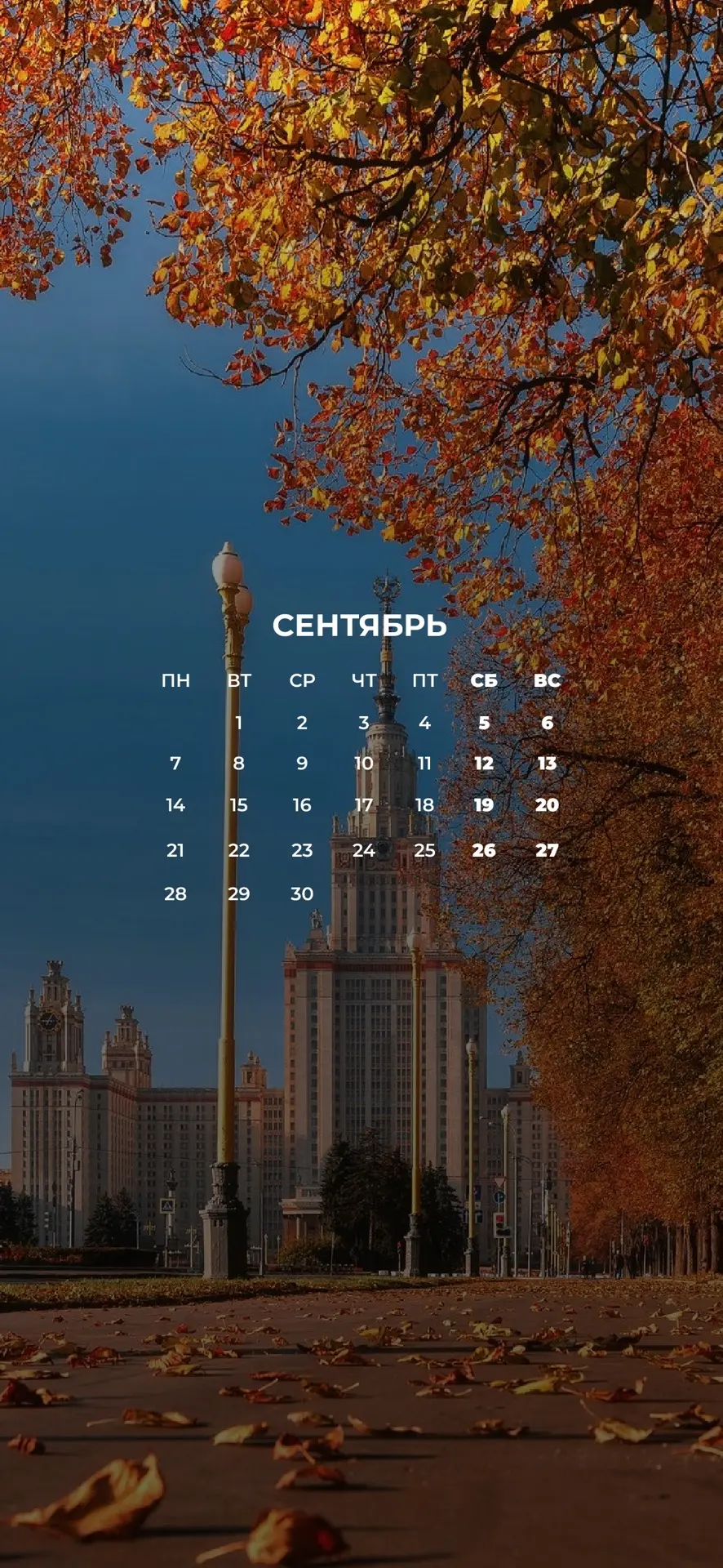 🧡 Сентябрь встречает нас первыми красками осени!