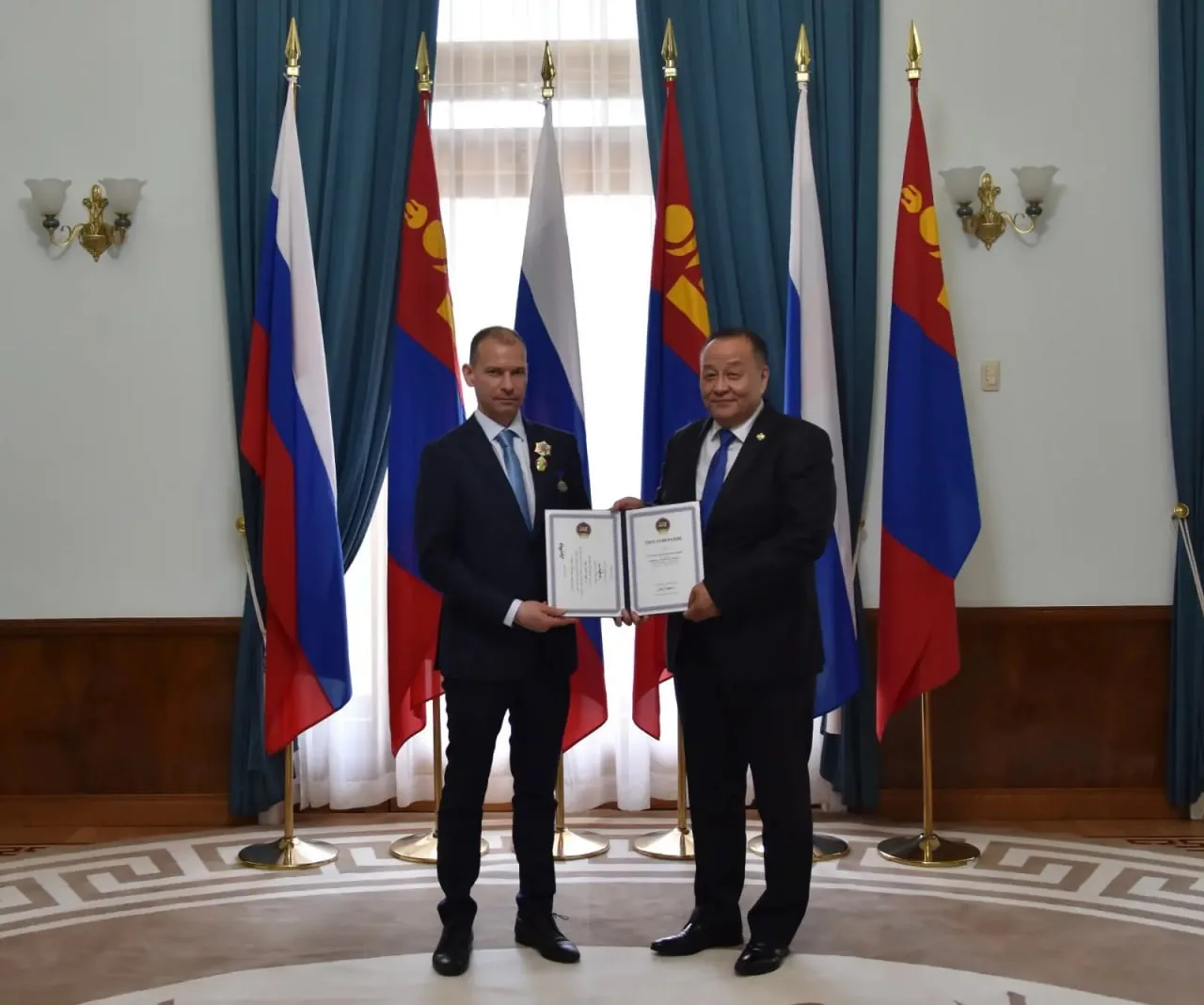 🇲🇳 Проректор НИУ «МЭИ» удостоен одной из высших государственных наград Монголии