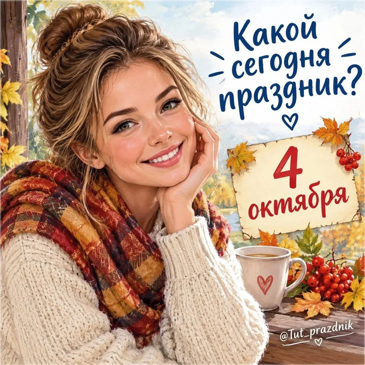 🗓 4 октября – отмечается 25 праздников.
